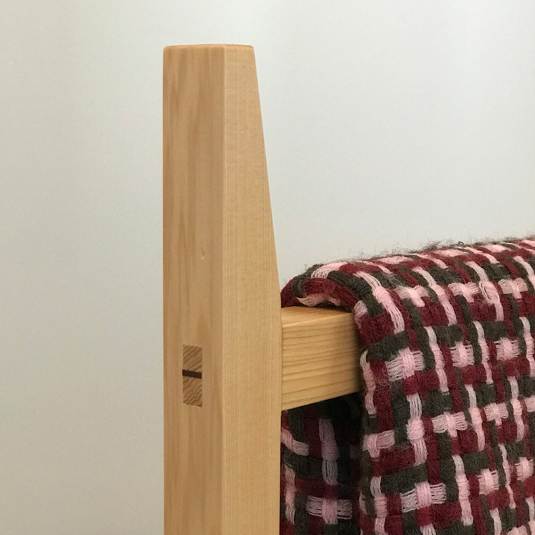 Hydrowood Celery Top Pine Shaker towel rail